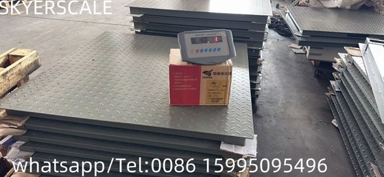 โครงการคาร์บอนสแตนเลส พลาทฟอร์มพื้นชั่ง 1.22x1.22m 3t กับตัวชี้วัด XK315A1X
