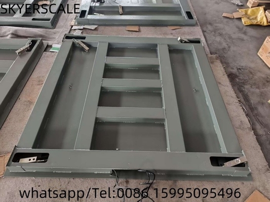 น้ําหนักหนักพื้นขนาด 1.2x1.5m Platform น้ําหนักเหล็กคาร์บอน 3000kg