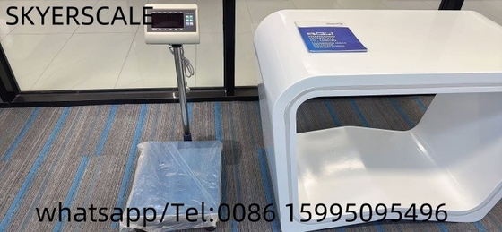 400x500mm 300kg Platform Bench Scale With XK3190-T7+E weighing indicator ขนาดขนาด 400x500mm ขนาดขนาด 300kg