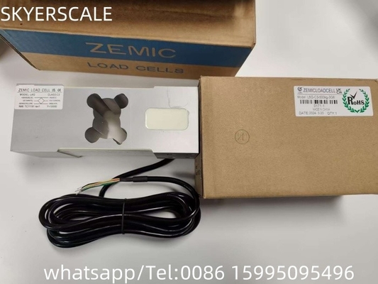 เซลล์ภาระ zemic 500kg เครื่องตรวจจับน้ําหนัก L6G ชั้น C3
