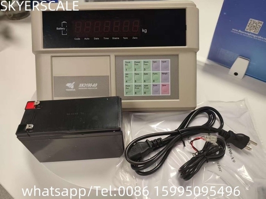 เครื่องชี้วัดน้ําหนักอิเล็กทรอนิกส์ Xk3190 A9 เครื่องชี้วัดน้ําหนักสะพานน้ําหนักโดยไม่มีเครื่องพิมพ์
