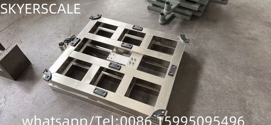 150 กิโลกรัม สแตนเลส Weighing Platform Scale With XK3190-A12 LCD Indicator