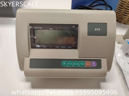 Yaohua XK3190 ซีรีส ออมสินเบนช์ Scale Indicator A12 LCD Display 1g ความแม่นยํา วัสดุพลาสติก OEM