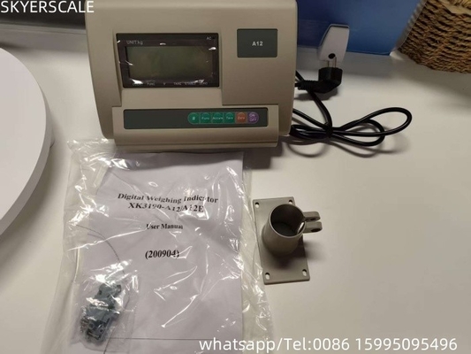 Yaohua XK3190 ซีรีส ออมสินเบนช์ Scale Indicator A12 LCD Display 1g ความแม่นยํา วัสดุพลาสติก OEM