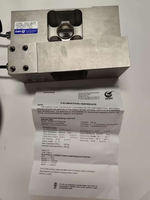 ZEMIC สแตนเลส BM6G Load Cell Single Point Sensor OIML Force Transducer สําหรับเครื่องชั่งอิเล็กทรอนิกส์