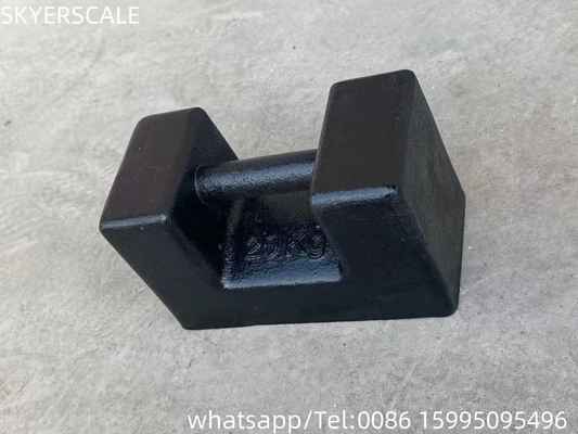 น้ําหนักการทดสอบ 20kg ที่สามารถค้อนกันได้ M1 น้ําหนักการปรับขนาดเหล็กอัดเหล็ก 20kg สําหรับเครน
