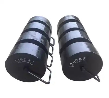 OIML มาตรฐาน Stackable 250kg M1 น้ําหนักการทดสอบ