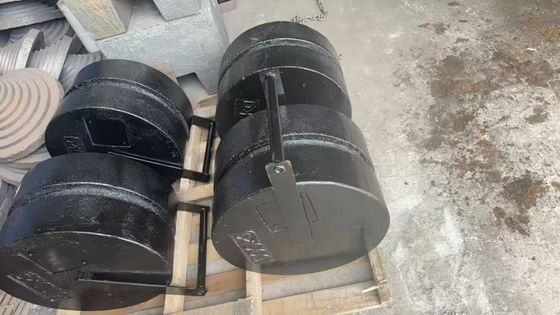OIML มาตรฐาน Stackable 250kg M1 น้ําหนักการทดสอบ