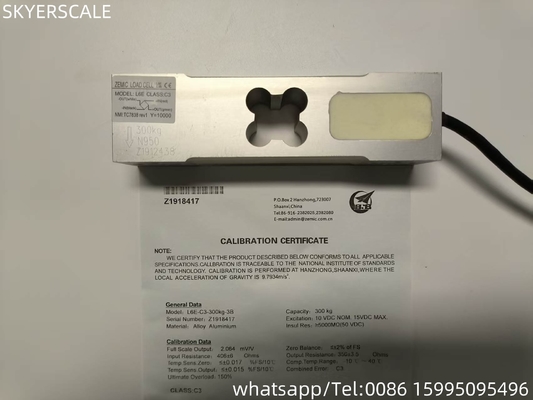 แบรนด์ Zemic Load Cell Sensor L6E-300kg สําหรับปริมาณขนาด 30x40cm -200kg