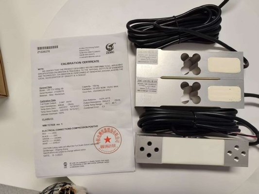 Zemic Brand Load Cell Sensor L6E-100kg สําหรับตารางน้ําหนัก 30x30cm -50kg