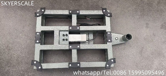 เสาเหล็กเบนจิทัลขนาด 40x50cm 200kg กับ Zemic L6E3 Load Cell