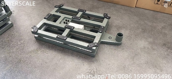 เสาเหล็กเบนจิทัลขนาด 40x50cm 200kg กับ Zemic L6E3 Load Cell