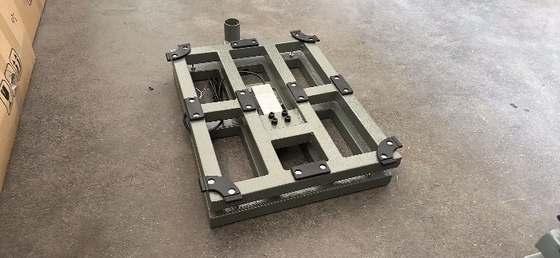 เสาเหล็กเบนจิทัลขนาด 40x50cm 200kg กับ Zemic L6E3 Load Cell