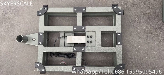 เสาเหล็กเบนจิทัลขนาด 40x50cm 200kg กับ Zemic L6E3 Load Cell