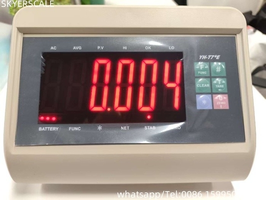 Xk3190 T7+E ตัวชี้วัดการชั่งด้วย Rs232 สายเคเบิลอินเตอร์เฟซ YAOHUA YH-T7+E