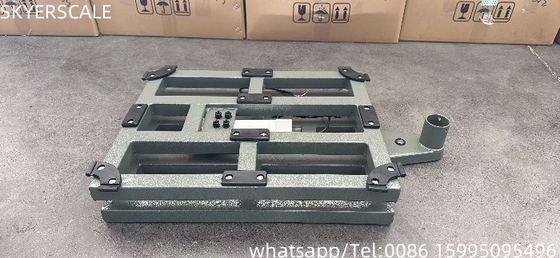 อุตสาหกรรมดิจิตอล 500x400 มิลลิเมตร 300 กิโลกรัม ระดับ Platform Scale ระดับ Electronic Floor Weighing Scale ระดับ Bench