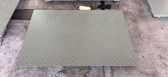 น้ําหนักบนแพลตฟอร์ม 0.8x 1.2 m 2t สแตนเลสคาร์บอน