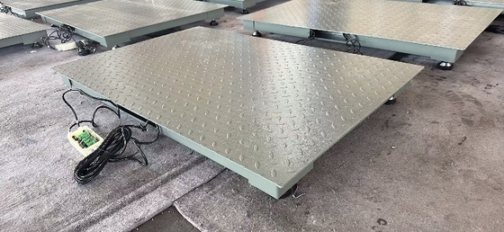 น้ําหนักบนแพลตฟอร์ม 0.8x 1.2 m 2t สแตนเลสคาร์บอน