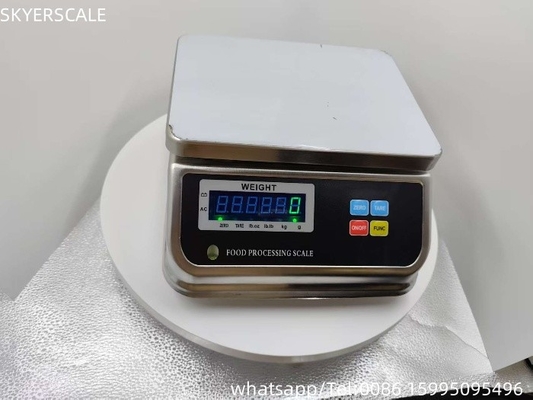 สแตนเลส Scale D6 ซีรี่ย์ IP68 วางสแตนเลสแบบดิจิตอล กันน้ํา