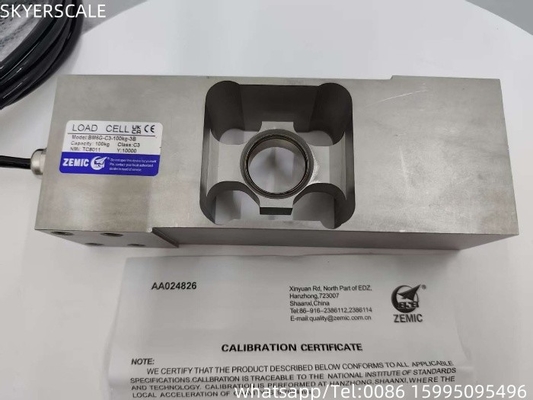 Zemic BM6G-C3-100kg-3B IP68 กันน้ํา OIML เซ็นเซอร์เซลล์ภาระ