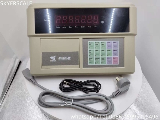 YAOHUA XK3190-A9 ราคารถบรรทุก อิเล็กทรอนิกส์ตัวชี้วัดน้ําหนักสะพานชั่ง