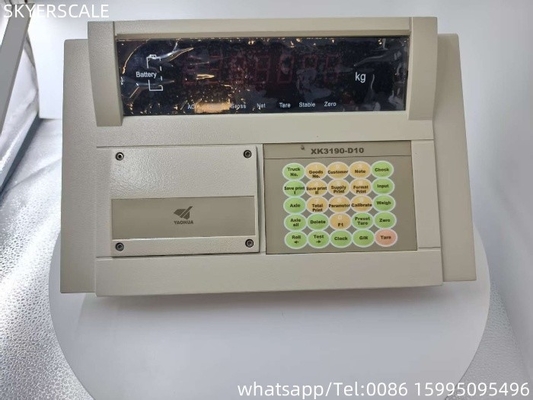 YAOHUA XK3190- D10 ตัวชี้วัด LED สําหรับรถบรรทุกดันดิจิตอล Weighing Scale Weighbridge