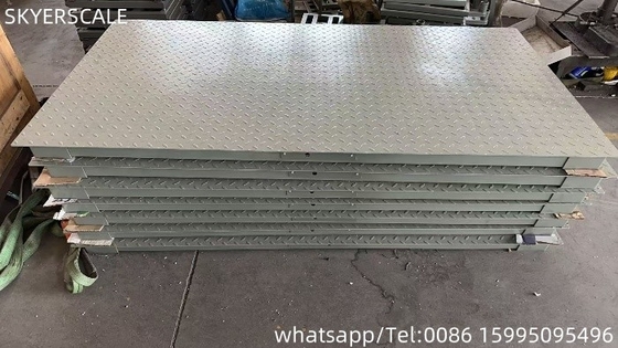 น้ําหนักพื้นอุตสาหกรรม 1.2x2m ด้วยความจุ 3000 กิโลกรัม และจอ LED / LCD