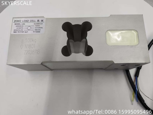 ZEMIC อัลลูมิเนียม IP65 เซ็นเซอร์เซลล์ภาระจุดเดียว L6G 100kg ~ 500kg