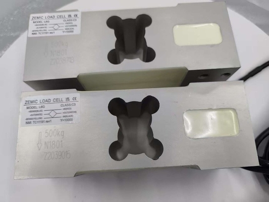 ZEMIC อัลลูมิเนียม IP65 เซ็นเซอร์เซลล์ภาระจุดเดียว L6G 100kg ~ 500kg