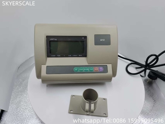XK3190-A12 ตัวชี้วัดน้ําหนัก จอแสดงน้ําหนักอิเล็กทรอนิกส์ LCD r สําหรับปลาตารางและปลาตาราง