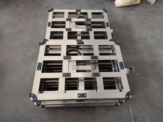 304 สแตนเลส 600x800mm อิเล็กทรอนิกส์น้ําหนักสแกล 500กิโลกรัม Bench Scale Platform