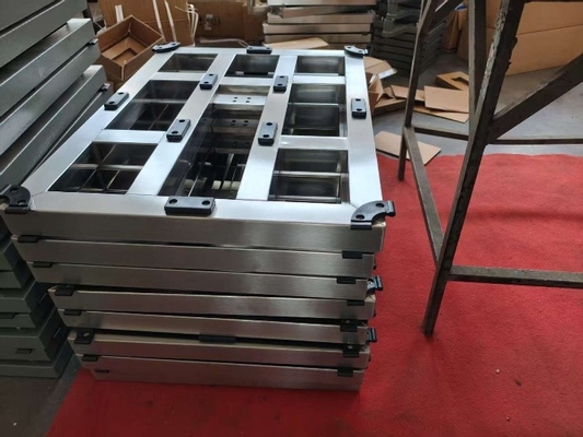 600kg ความละเอียดสูง กันน้ํา เบนจ์น้ําหนักสแตนเลสสแตนเลสกับ LED ตัวชี้
