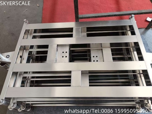 600kg ความละเอียดสูง กันน้ํา เบนจ์น้ําหนักสแตนเลสสแตนเลสกับ LED ตัวชี้