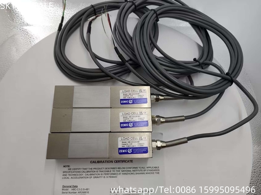 Zemic H8C 2t เซลล์ภาระเซ็นเซอร์ชาร์บีมชั่งปลายเดียว