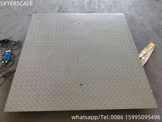 1.2x2m 3t ดิจิตอลอุตสาหกรรม โพลตฟอร์มก๊าบอนสแตนเลส