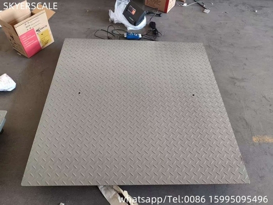 1.2x2m 3t ดิจิตอลอุตสาหกรรม โพลตฟอร์มก๊าบอนสแตนเลส