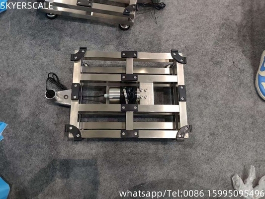 โรงงาน 304 เต็มสแตนเลส 400x500mm 300kg กันน้ํา IP67 ระดับพื้นที่