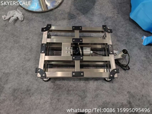 โรงงาน 304 เต็มสแตนเลส 400x500mm 300kg กันน้ํา IP67 ระดับพื้นที่