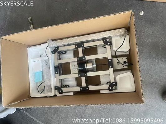 500kgs สแตนเลส 500x600 มิลลิเมตร Platform Scale Digital Bench Weighing Scales