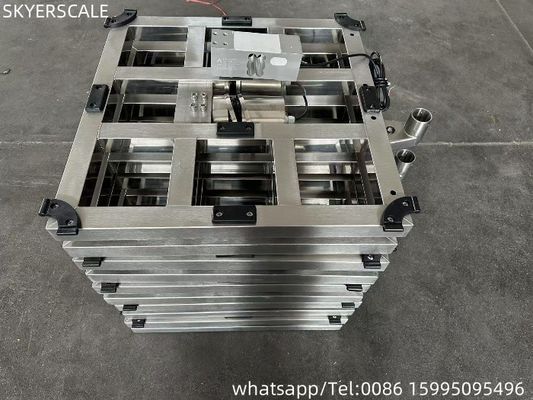 ขนาด 600x600mm 500kg 304 เต็มสแตนเลส