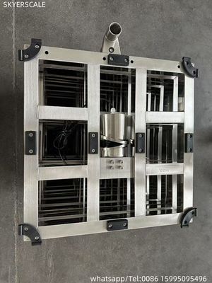 ขนาด 600x600mm 500kg 304 เต็มสแตนเลส