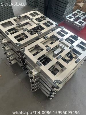 คุณภาพสูง 600x700mm 600kg อิเล็กทรอนิกส์ เบนจ์ สแตนเลส กันน้ํา ดิจิตอล Platform Scale