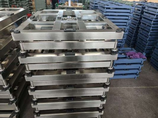 สแตนเลส ปรับปรุงแพลตฟอร์มเบนช์ขนาด 700x800mm 800kg อิเล็กทรอนิกส์อุตสาหกรรม