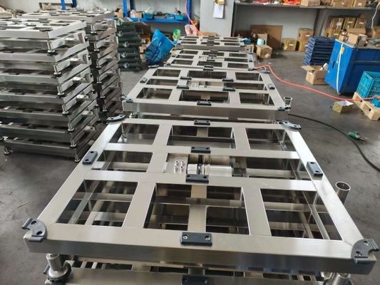สแตนเลส ปรับปรุงแพลตฟอร์มเบนช์ขนาด 700x800mm 800kg อิเล็กทรอนิกส์อุตสาหกรรม