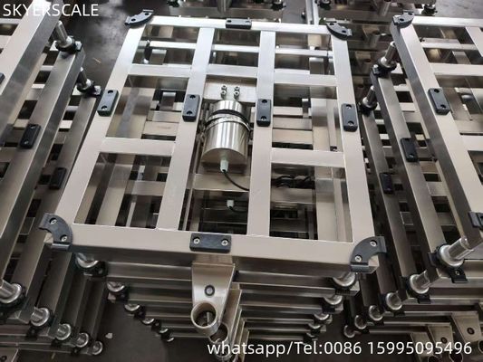 สแตนเลส กันน้ํา อุตสาหกรรม อิเล็กทรอนิกส์ ดิจิตอล พลาตฟอร์ม เบนช์สมดุล Scale 800x600mm 600kg