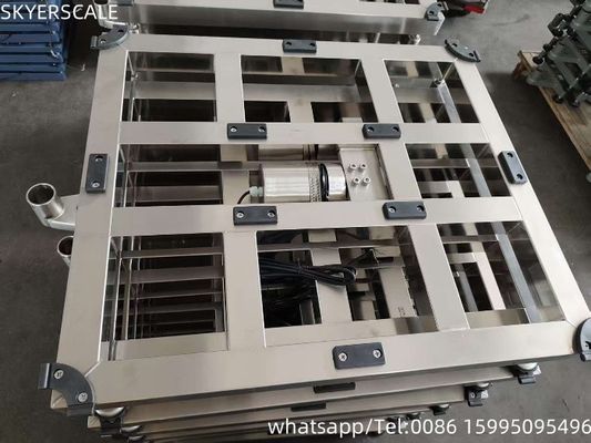 สแตนเลส กันน้ํา อุตสาหกรรม อิเล็กทรอนิกส์ ดิจิตอล พลาตฟอร์ม เบนช์สมดุล Scale 800x600mm 600kg