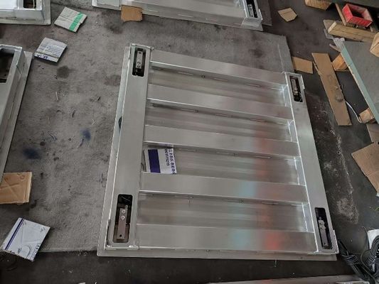3T Platform Scale Full 304 สแตนเลส 1.5x1.5m อิเล็กทรอนิกส์ Weighing Scales Digital Floor Scale อุตสาหกรรม
