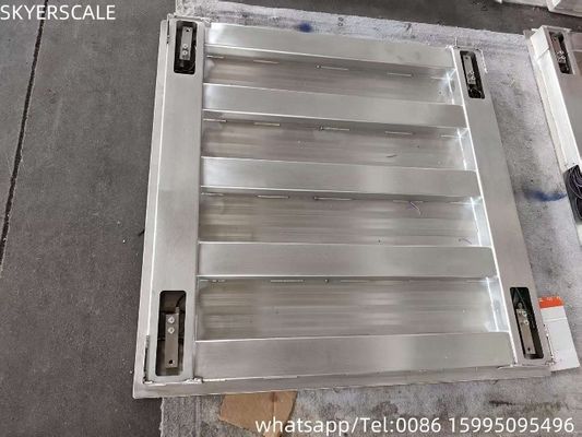 3T Platform Scale Full 304 สแตนเลส 1.5x1.5m อิเล็กทรอนิกส์ Weighing Scales Digital Floor Scale อุตสาหกรรม