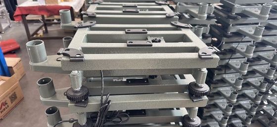เหล็กคาร์บอน 40 * 50cm 300kg จําหน่ายโรงงาน Custom โปเตอรบิลเบนช์พกพา Weigh Platform Scale