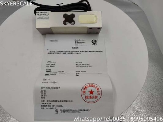 ZEMC Load Cell L6E3 อลูมิเนียมสกัดเหล็ก อิเล็กทรริคสกัดเหล็ก Sensor Weighing Single Point Pressure Sensor C3 Sensor Weighing 300kg